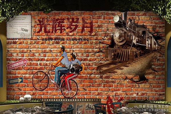 憶青春主題餐廳如何裝修設(shè)計？