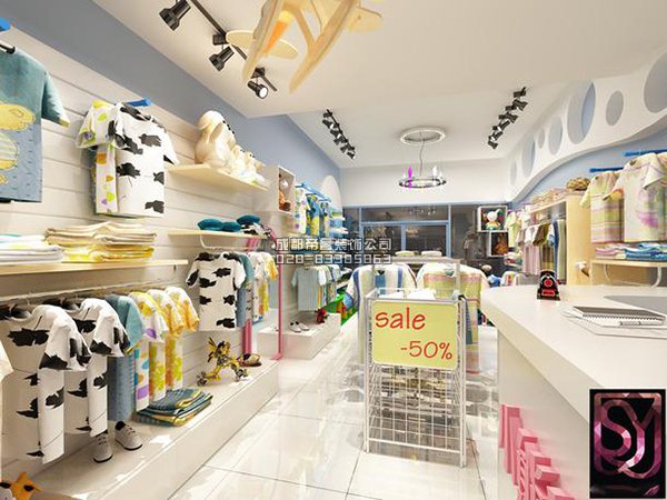 成都40平童裝店鋪如何裝修設(shè)計(jì)？